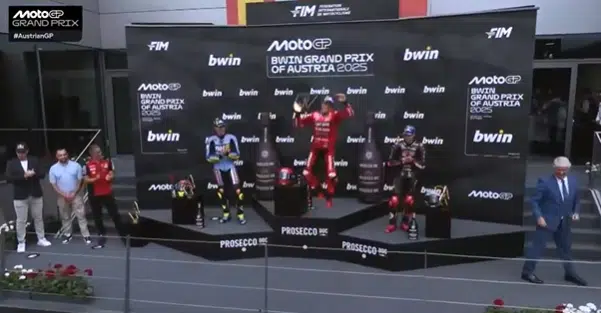 podium motogp autriche 2025