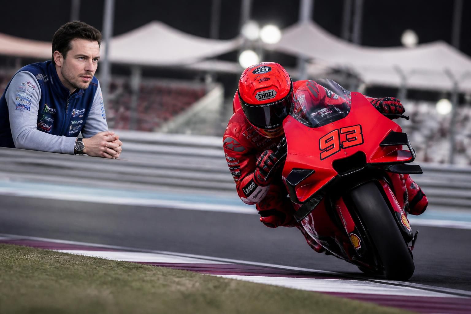 jorge lorenzo analyse un marc márquez plus stratégique que jamais, tout en soulignant une baisse d'explosivité dans son pilotage.