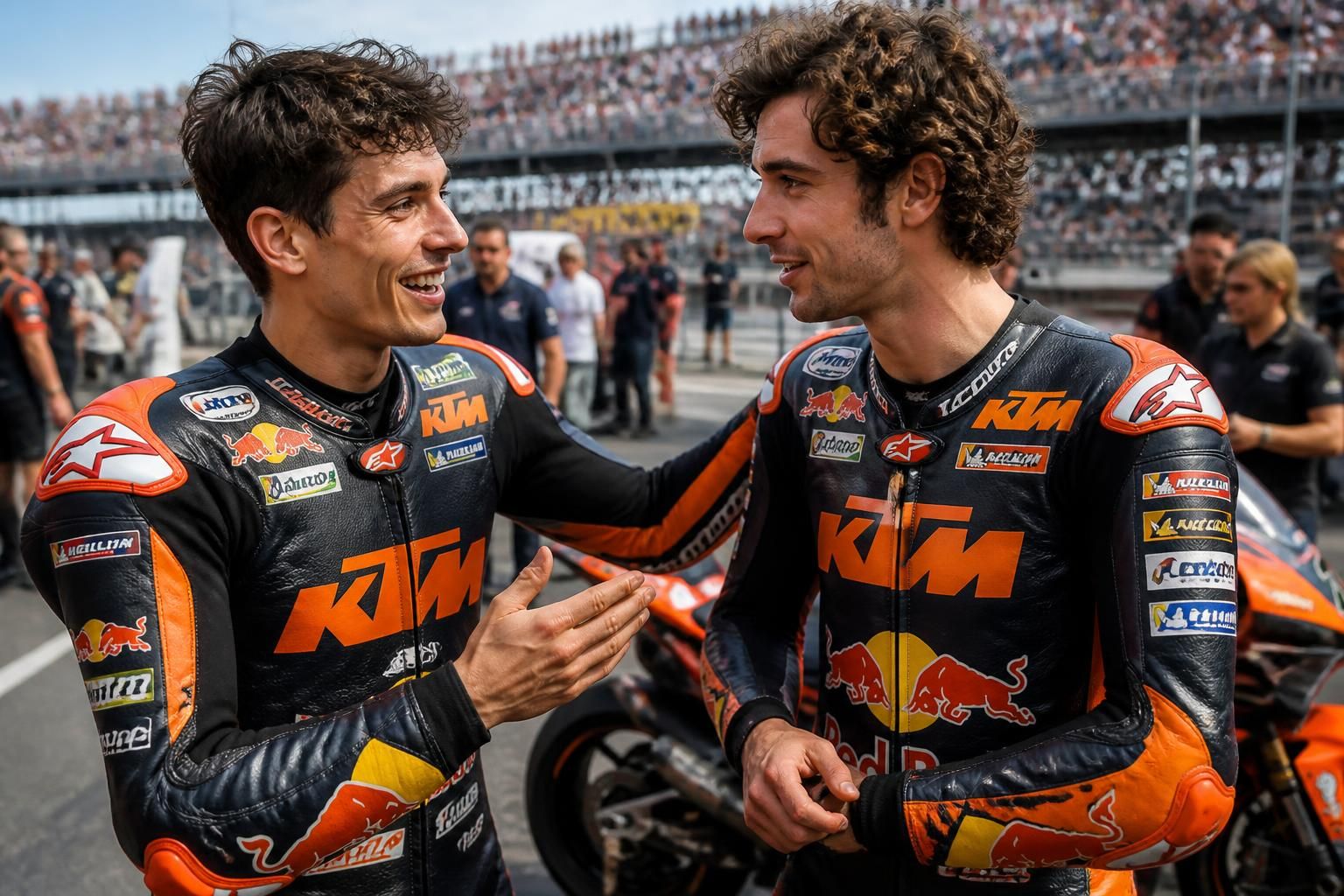 marc márquez souligne l'excellente opportunité saisie par álex avec ktm, mettant en avant son talent et son potentiel prometteur sur la scène moto.