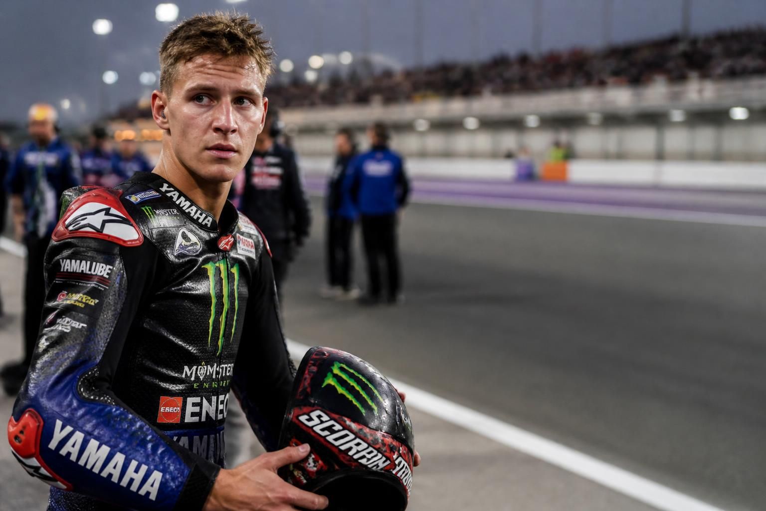 quartararo fait le point sur sa relation avec yamaha, affirmant qu'il n'a plus d'attentes ni de demandes envers l'équipe après la saison en cours.