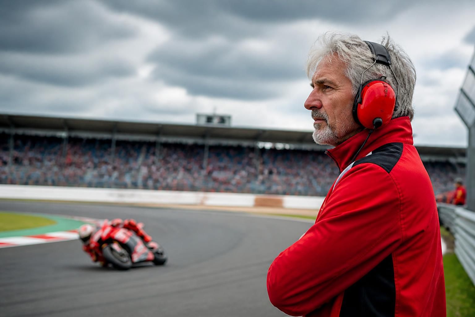 découvrez le défi rencontré par ducati au grand prix de silverstone en motogp, avec les réactions sereines de dall’igna face aux difficultés de l'équipe.