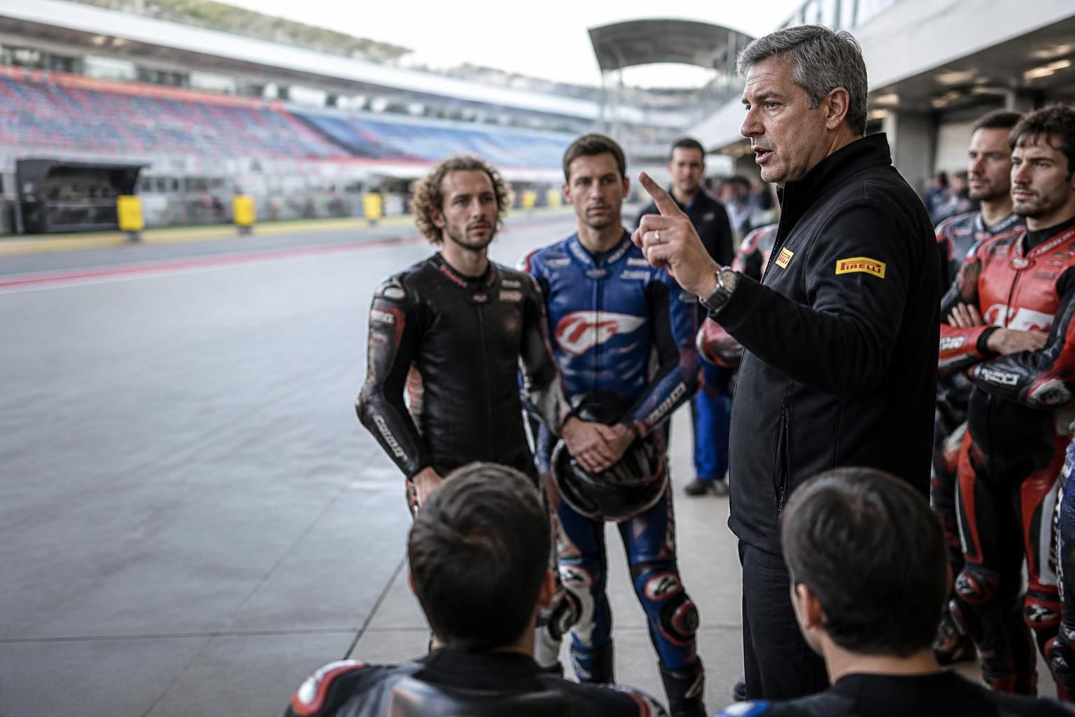 avant la saison 2027 de motogp, giorgio barbier de pirelli lance un rappel important aux pilotes pour garantir sécurité et performance sur la piste.