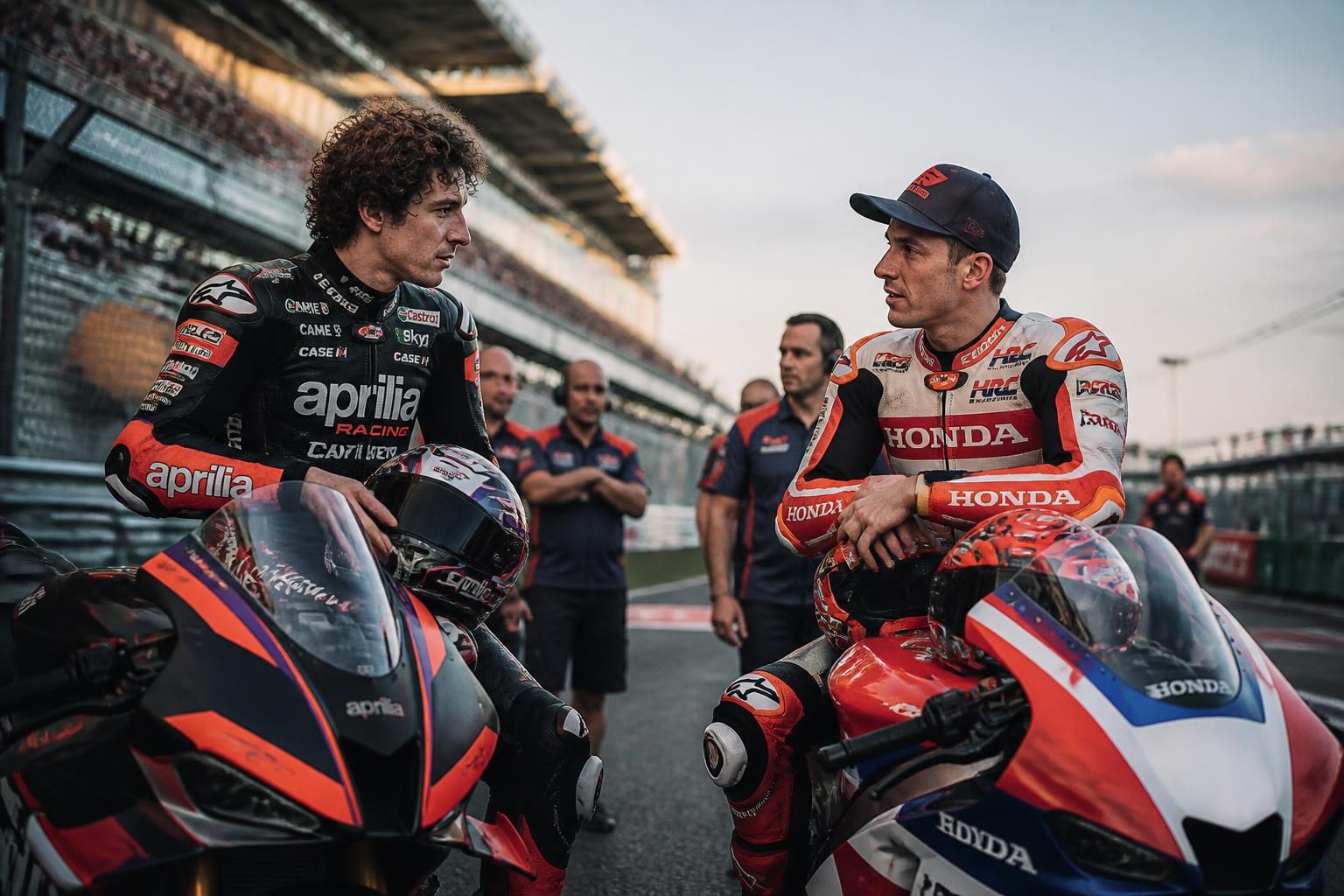 dĂ©couvrez les derniers transferts motogp 2027 oĂč aprilia et honda finalisent leurs Ă©quipes avec des recrutements impressionnants, promettant une saison pleine d'action et de compĂ©titivitĂ©.