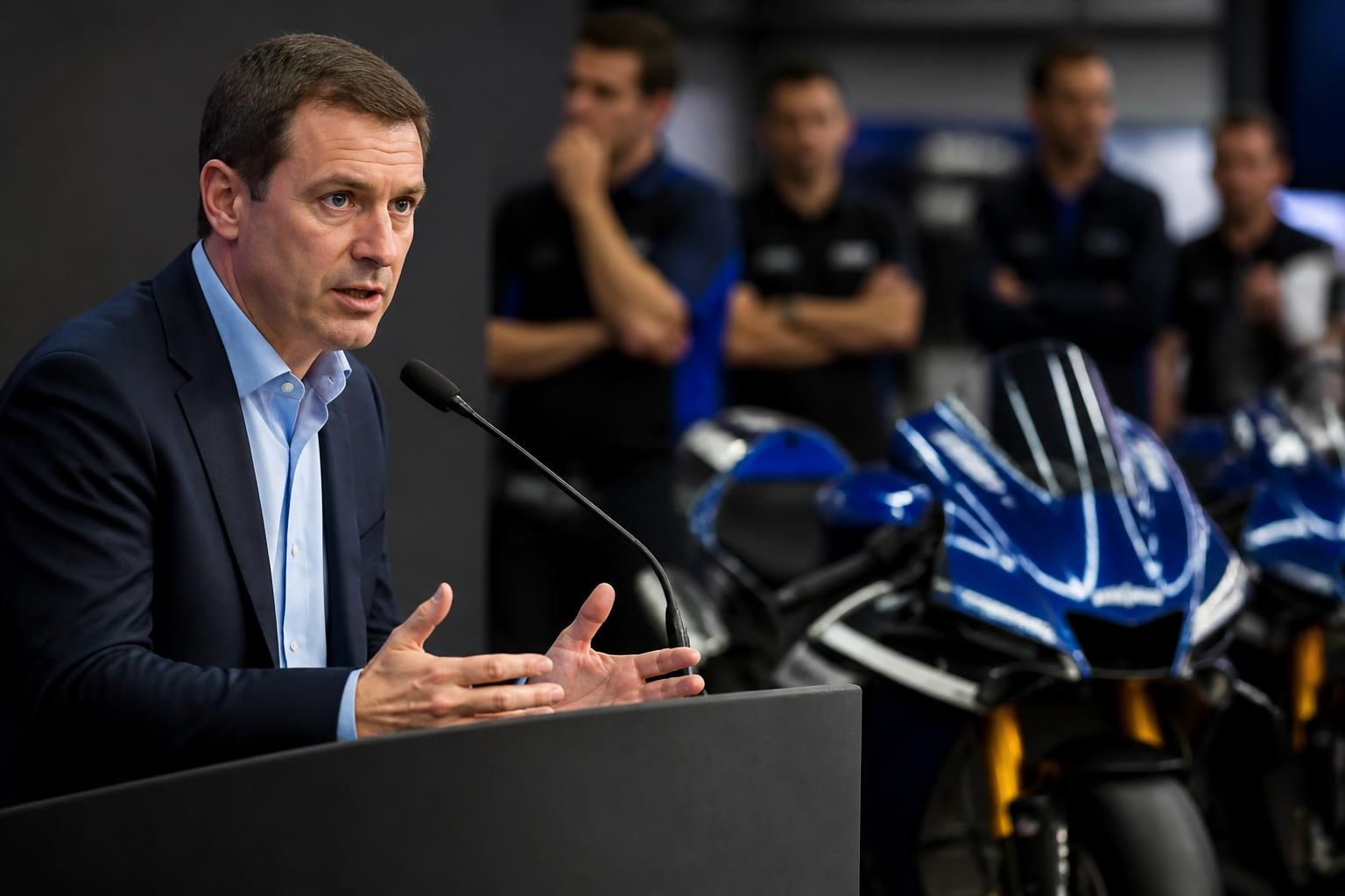découvrez comment paolo pavesio présente la stratégie audacieuse de yamaha pour retrouver la première place du motogp et dominer la compétition.