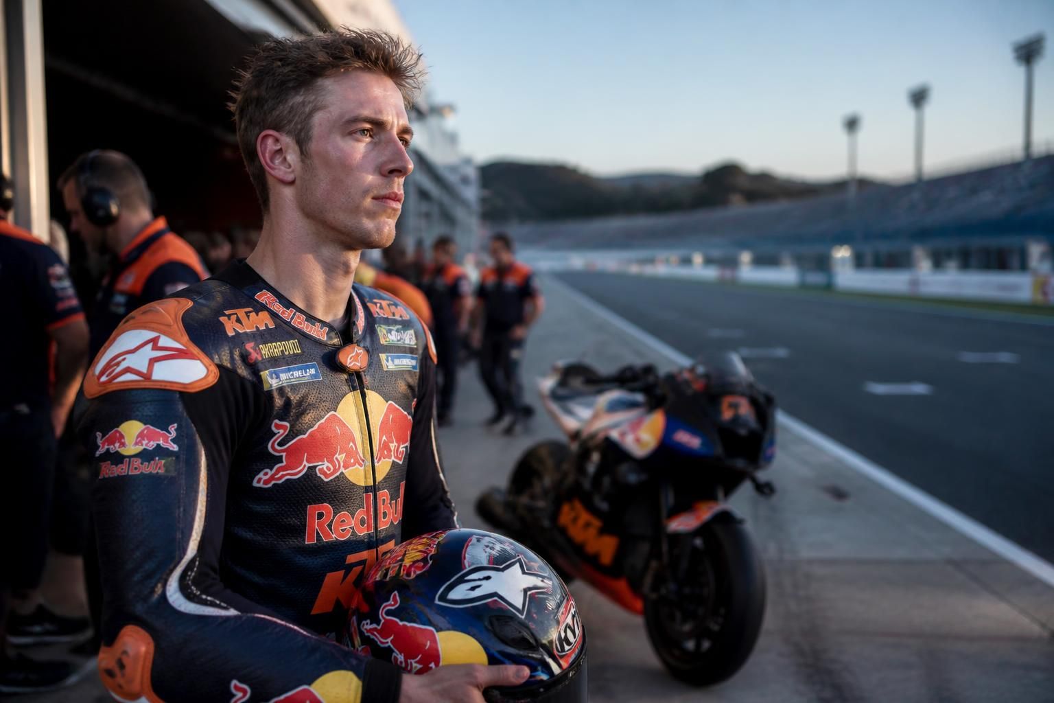 découvrez comment acosta ressent un 'feeling' intense, similaire à celui de sa pole position à motegi en 2024, et prépare son prochain défi avec confiance.